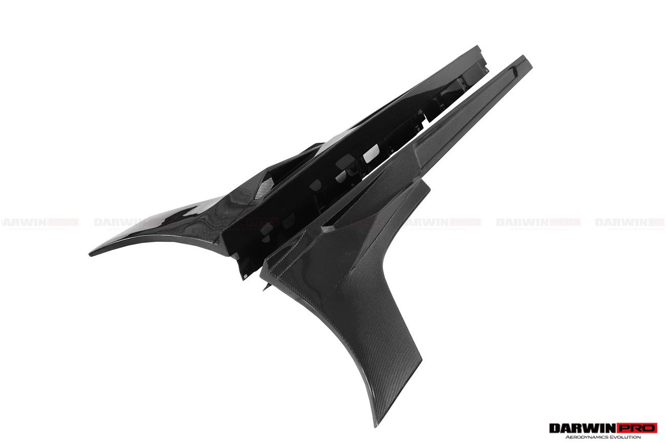 2016 - 2018 Audi R8 Coupe/Spyder iMPII Carbon Fiber Side Skirts Add on